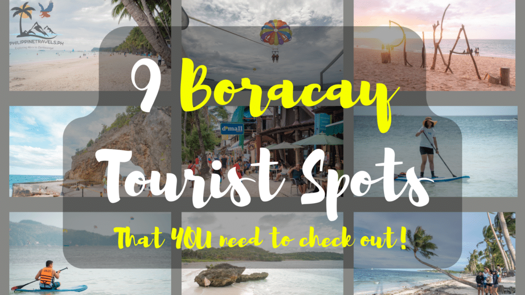 9 boracay tourist spots featured in one picture