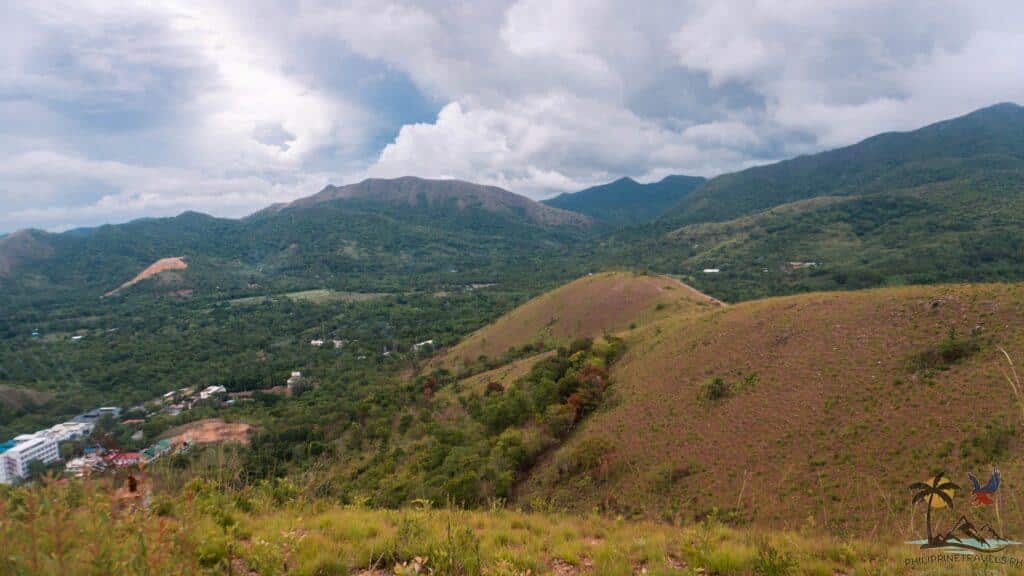 The bare hills of Busuanga Island