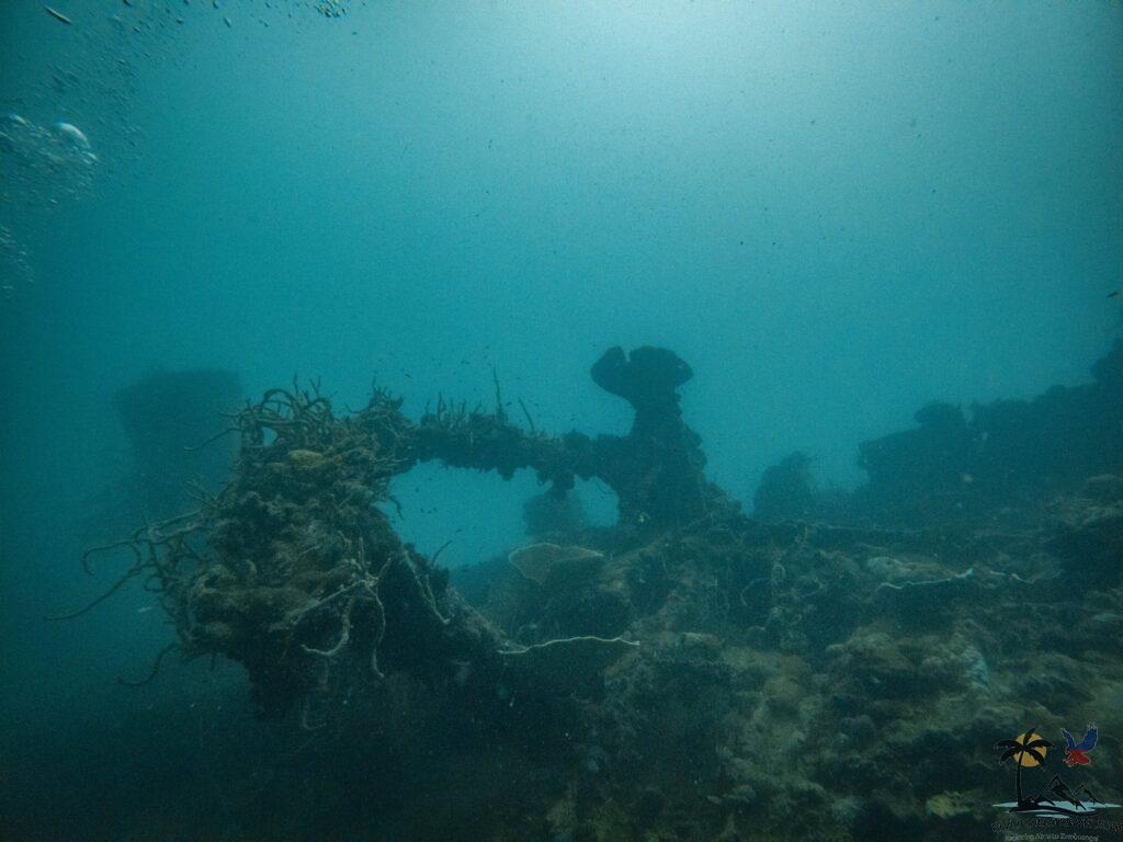 East Tangat wreck from the side