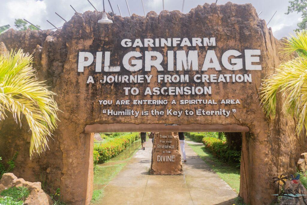 Garin Farm pilgrimage entrance arch