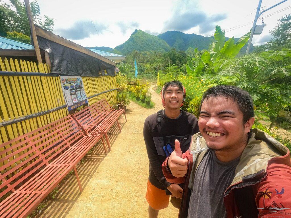 Me and my Mt. Napulak guide posing for a selfie