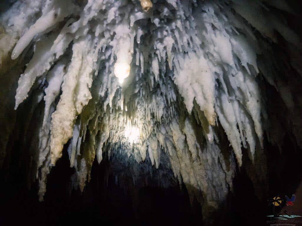 Stalactites in Sambulawan Underground River