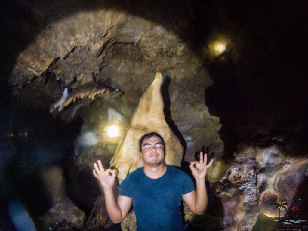 Witch hat inside cantabon cave