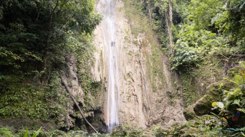 Cangbangag Falls in the middle of the jungle