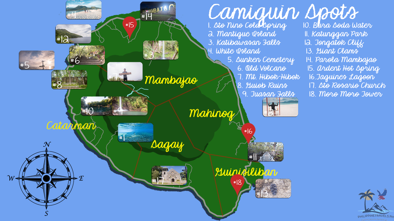 camiguin tourist spots 2023