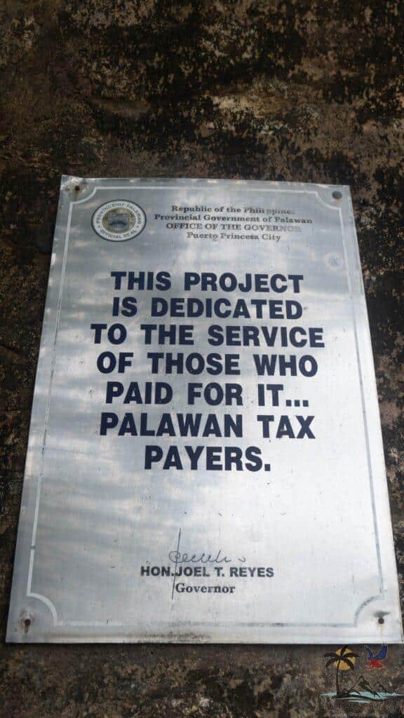 Mount tapyas plaque