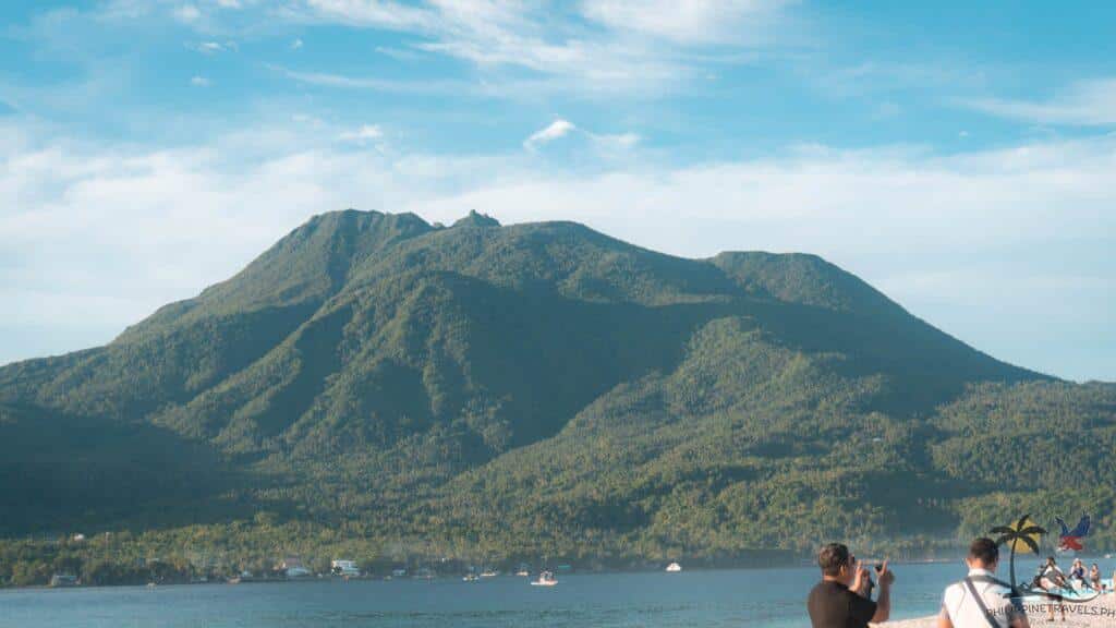 Mt. Hibok HIbok from afar