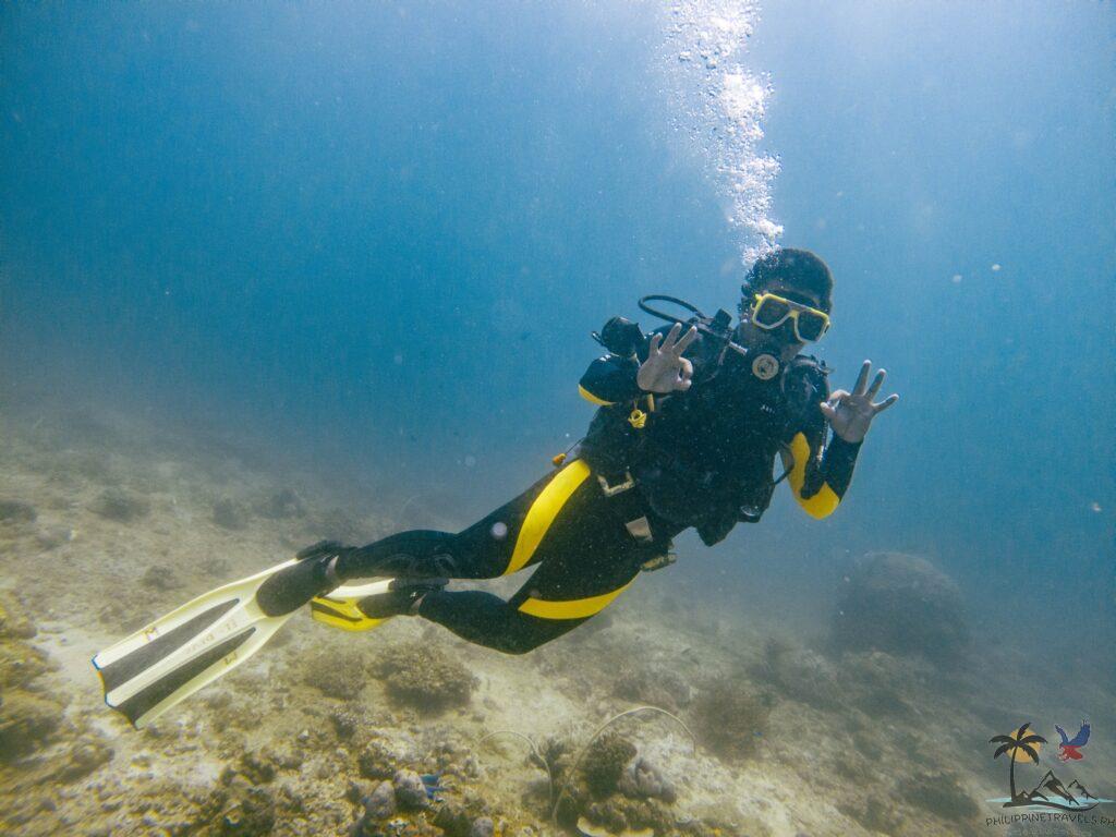 Me scuba Diving in El Nido