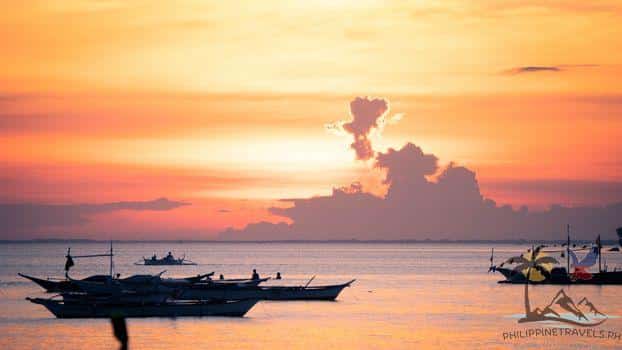 Sunset in Bantayan Island