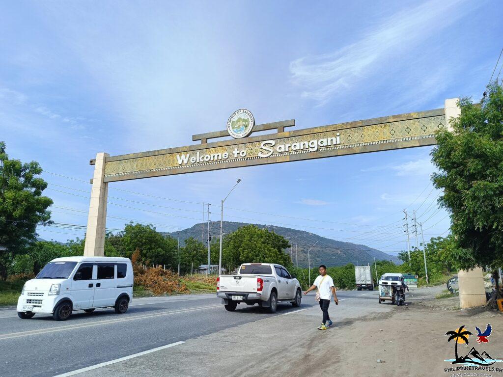 Welcome to Sarangani signage